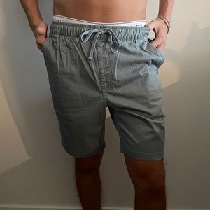 KATIN UO light blue surf shorts